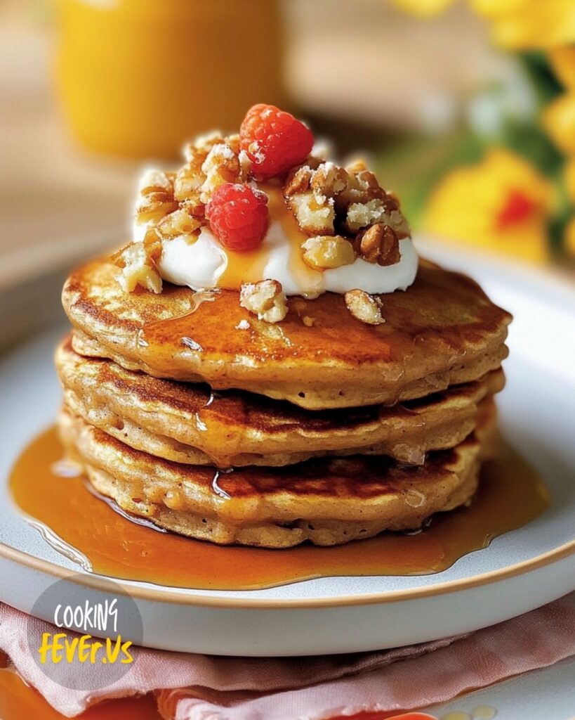 Carrot Cake Pancakes Recipe