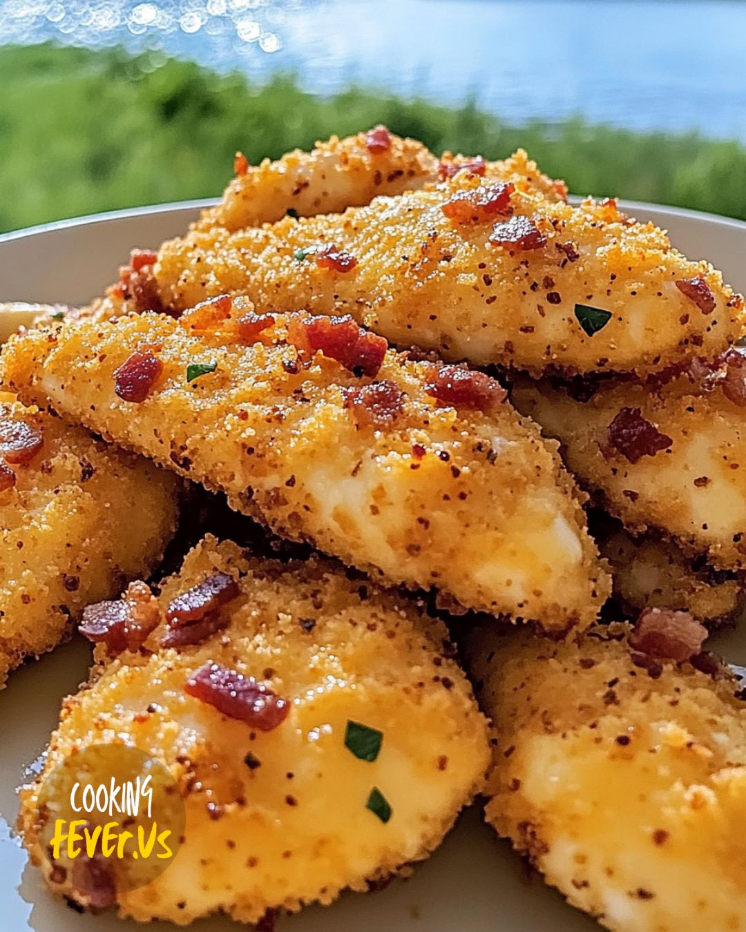 Cheddar Bacon Chicken Tenders Recipe