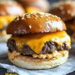 Cheddar Cheeseburger Sliders Recipe