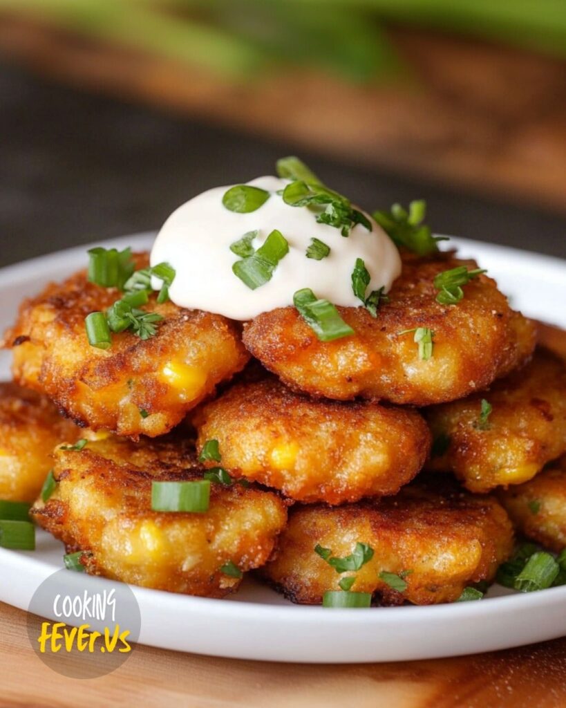 Cheddar Corn Fritters