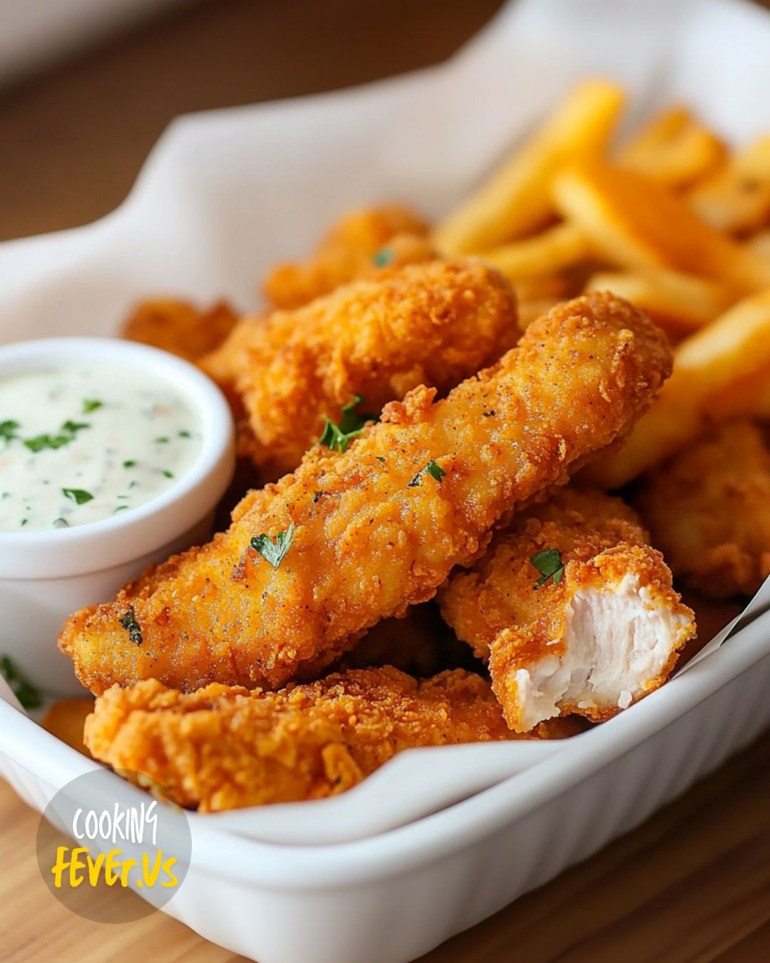 Cheddar Ranch Chicken Strips Recipe