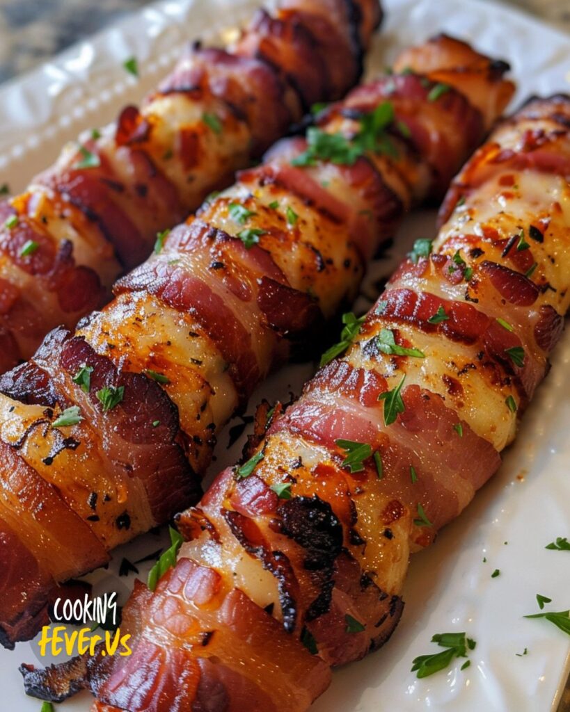 Cheese Wrapped In Bacon