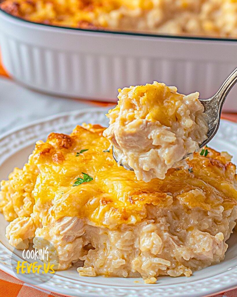 How to Make Cheesy Angel Chicken And Rice Casserole