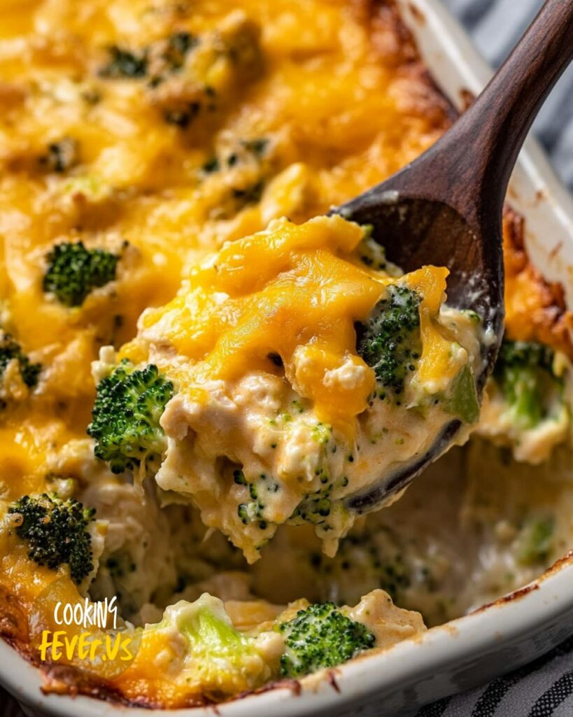 Cheesy Chicken Broccoli Casserole Recipe