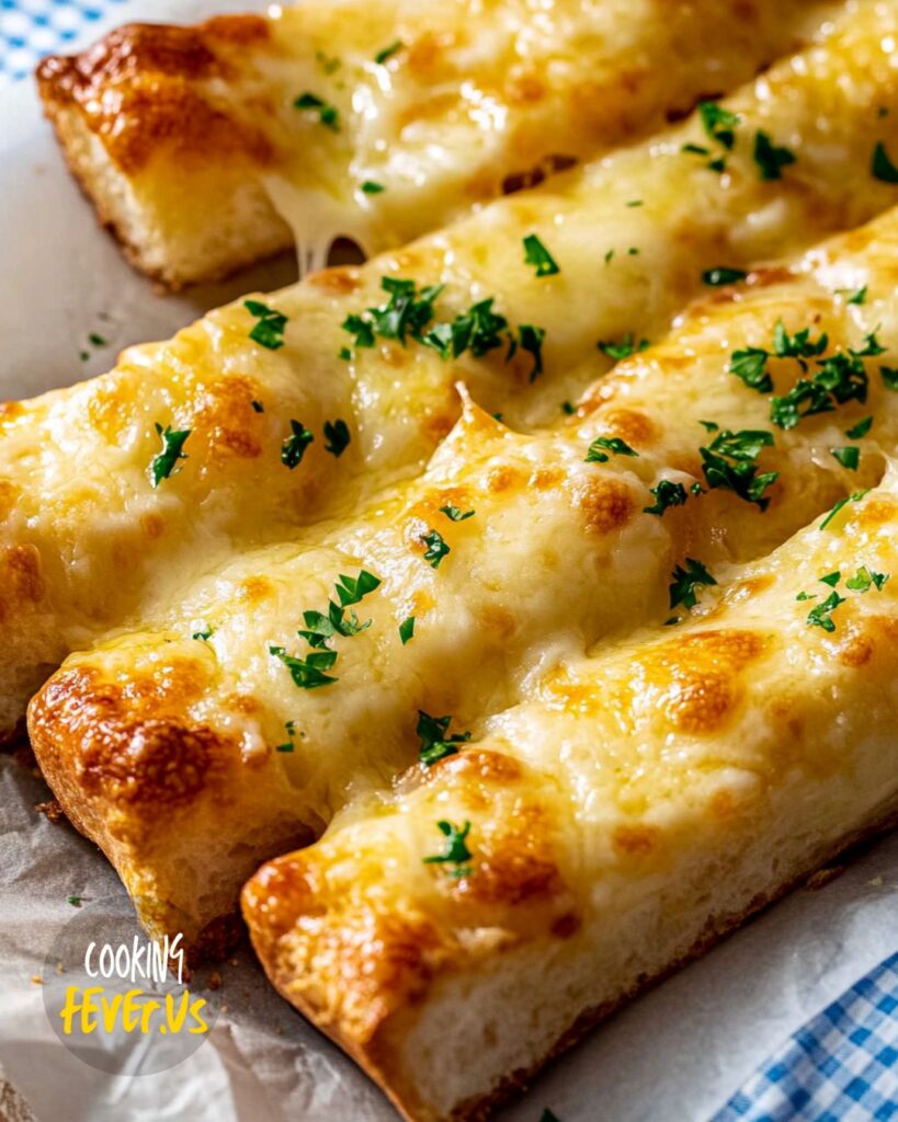 Cheesy Garlic Bread Recipe