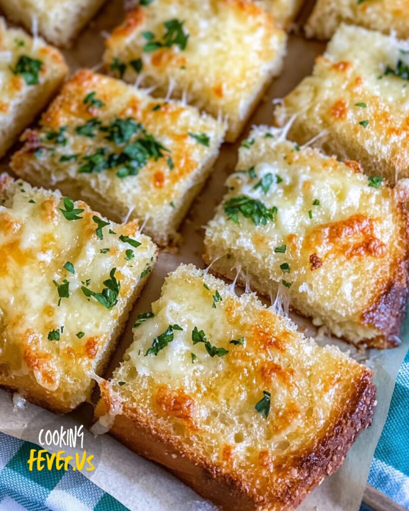 Cheesy Garlic Bread Recipe