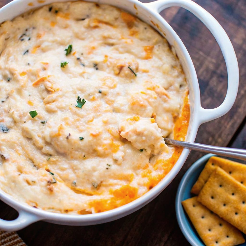 Cheesy Hot Crab Dip
