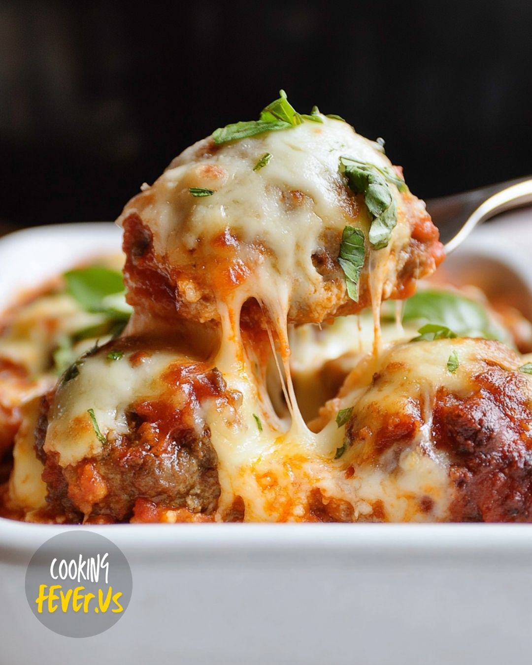 Cheesy Meatball Bake Recipe