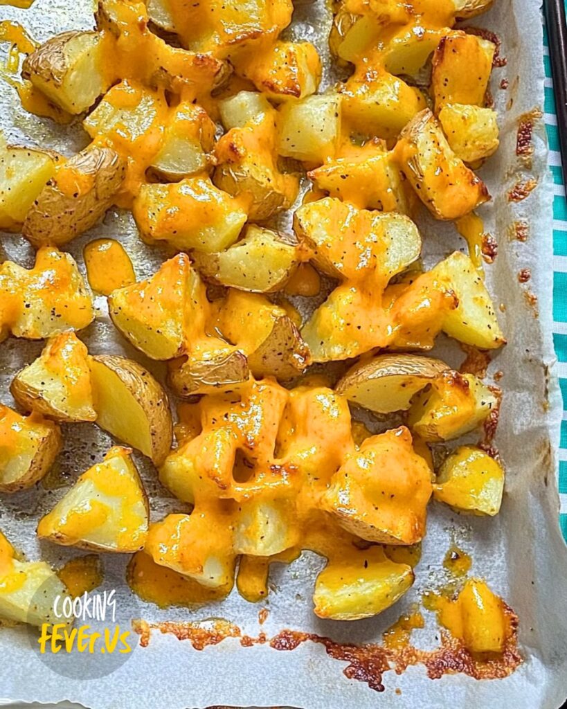 Baking Cheesy Ranch Oven Roasted Potatoes