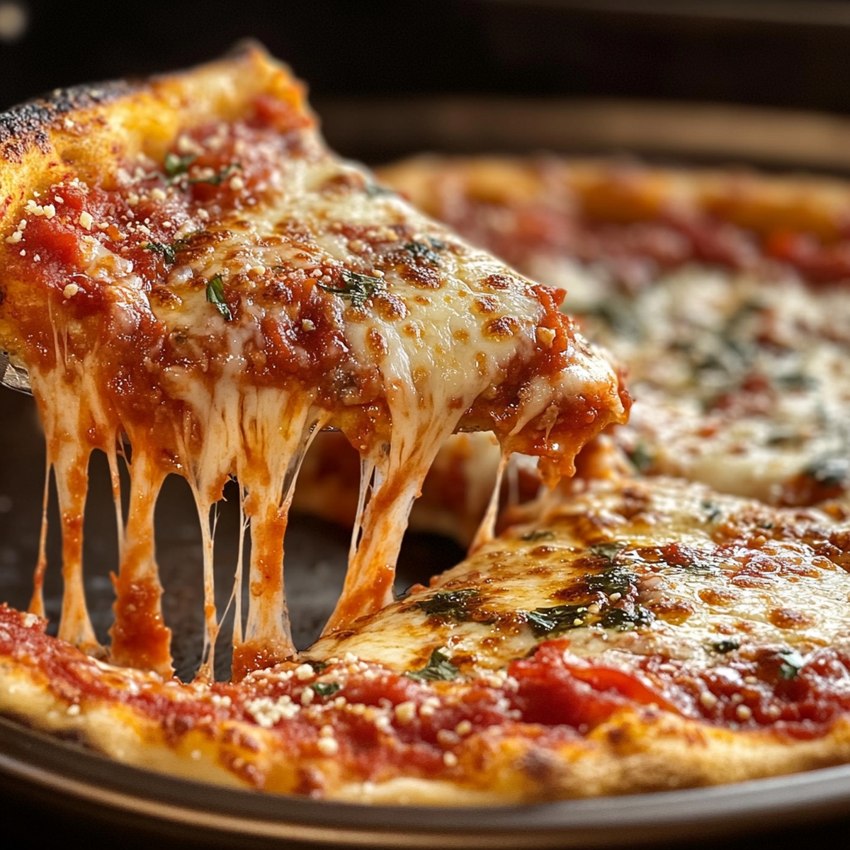 Chicago-Style Deep Dish Pizza