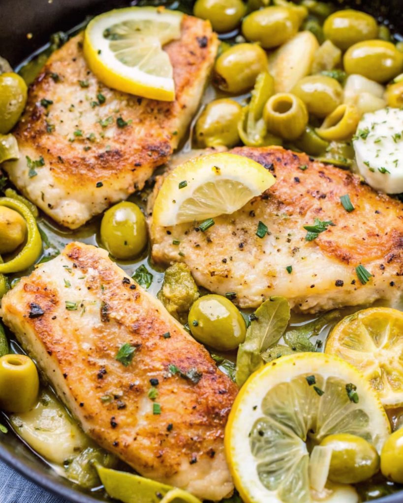 Chicken Artichoke Skillet