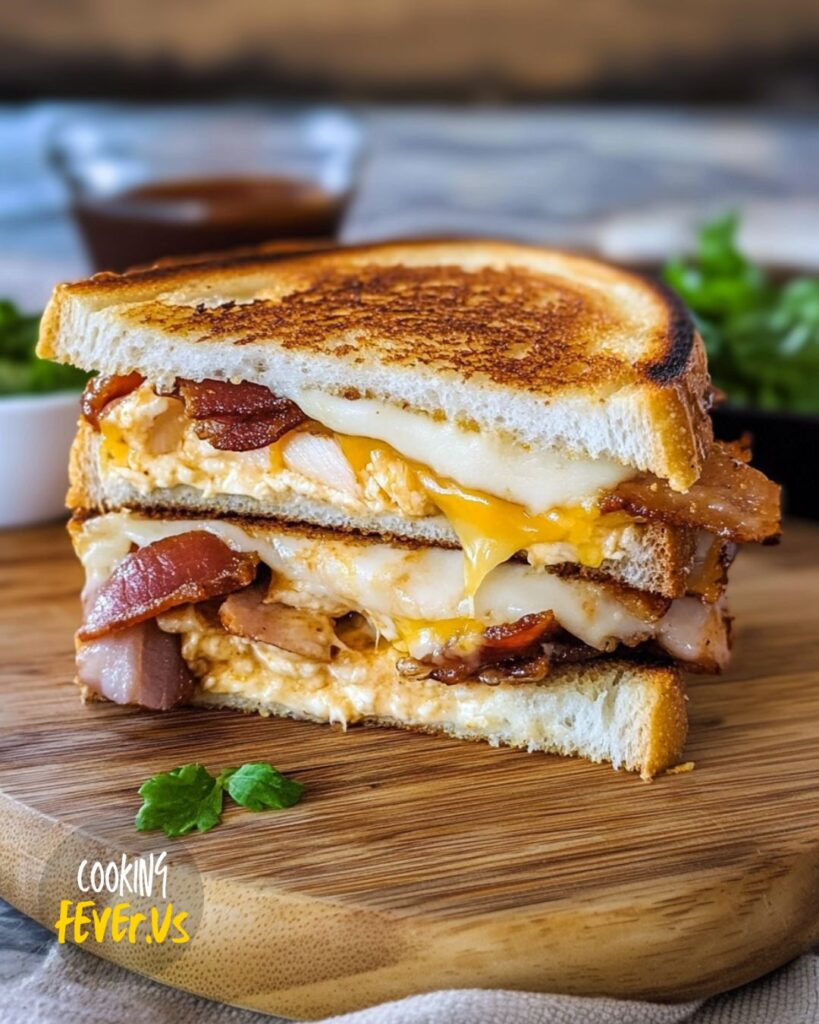 Chicken Bacon Ranch Grilled Cheese Recipe