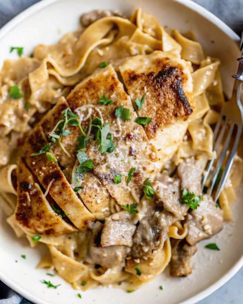 Chicken Boscaiola Pasta