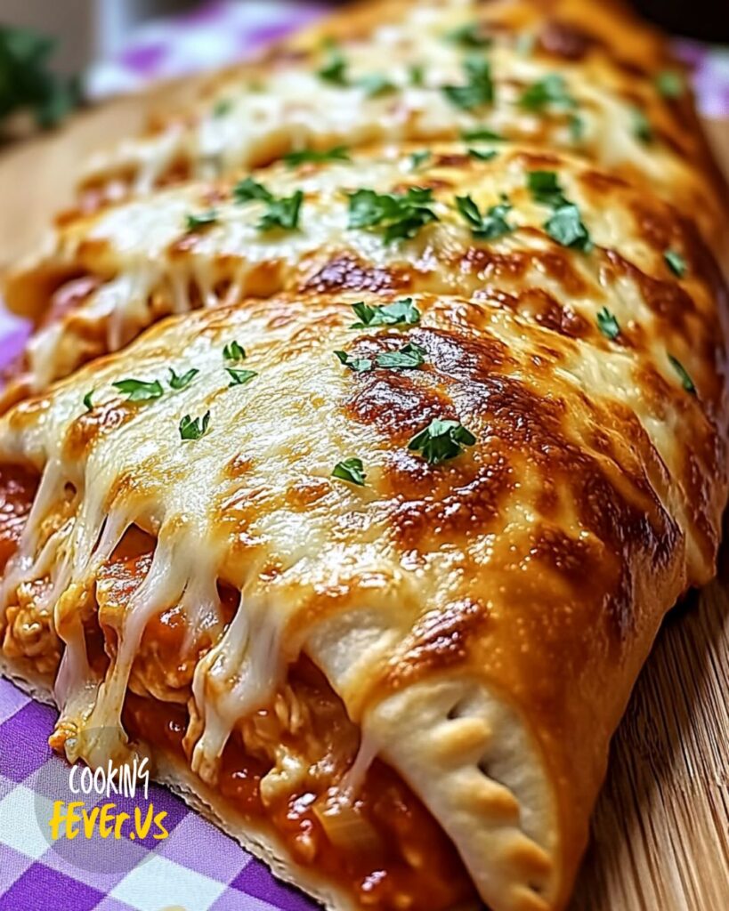 Chicken Parmesan Calzone Recipe