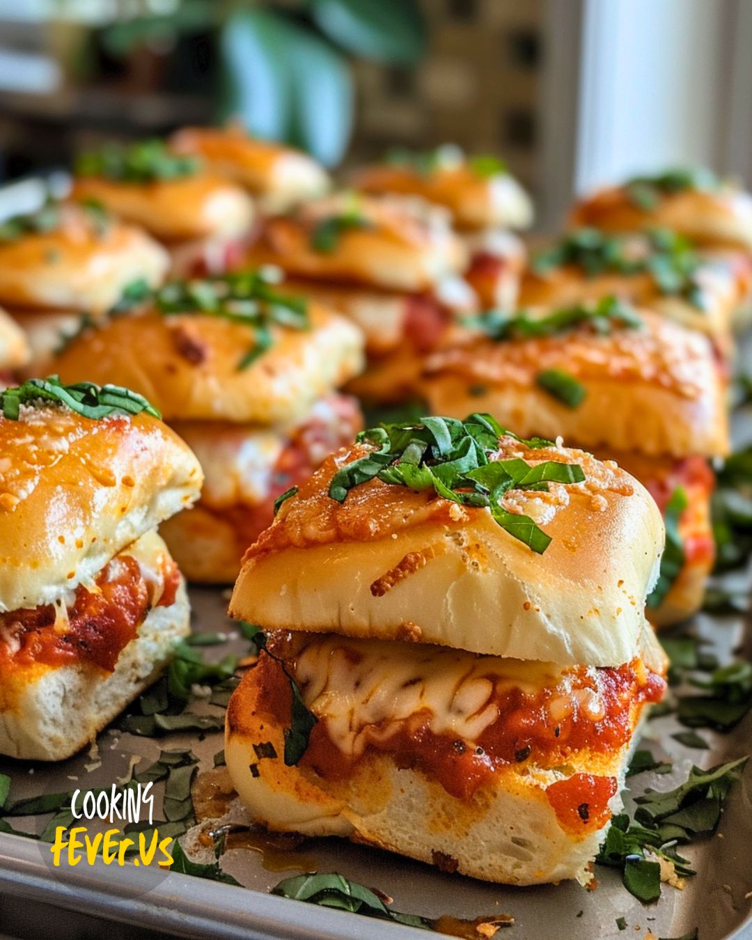 Chicken Parmesan Sliders Recipe