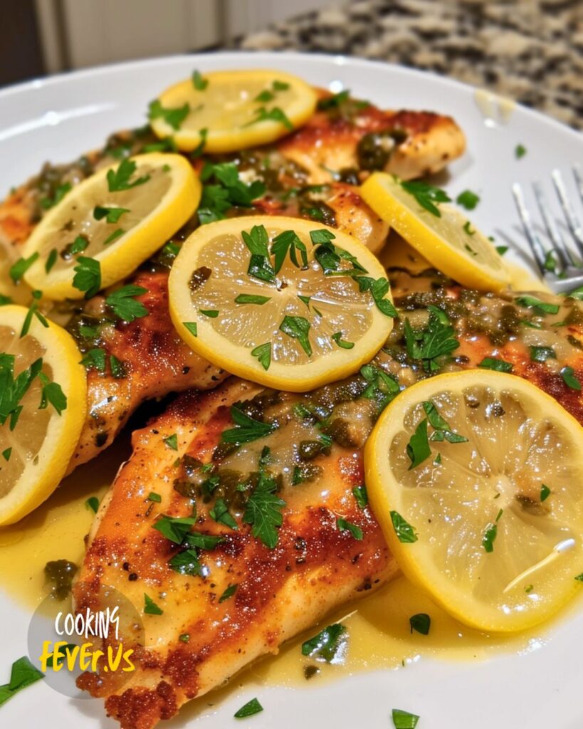 Making Chicken Piccata