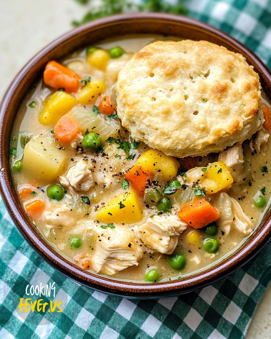 Chicken Pot Pie Soup Recipe