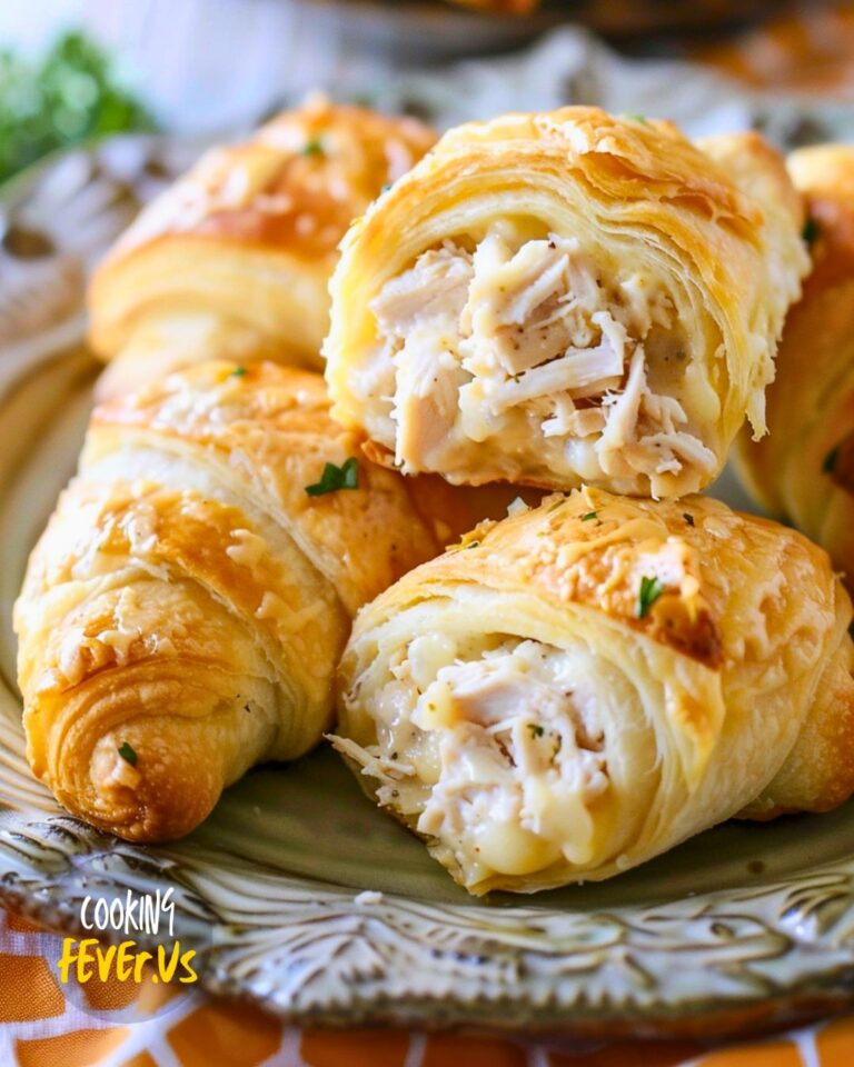 Chicken Stuffed Crescent Rolls