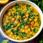 Chickpeas Turmeric Soup Recipe