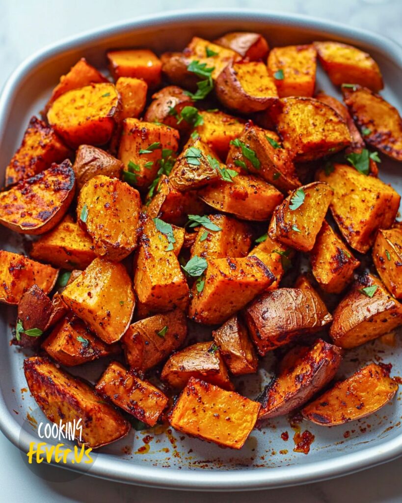 Chili-Roasted Sweet Potatoes Recipe