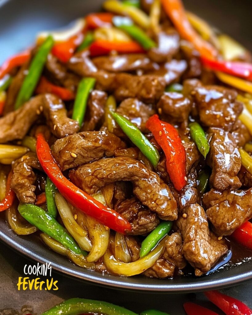 Chinese Pepper Steak With Onions Recipe