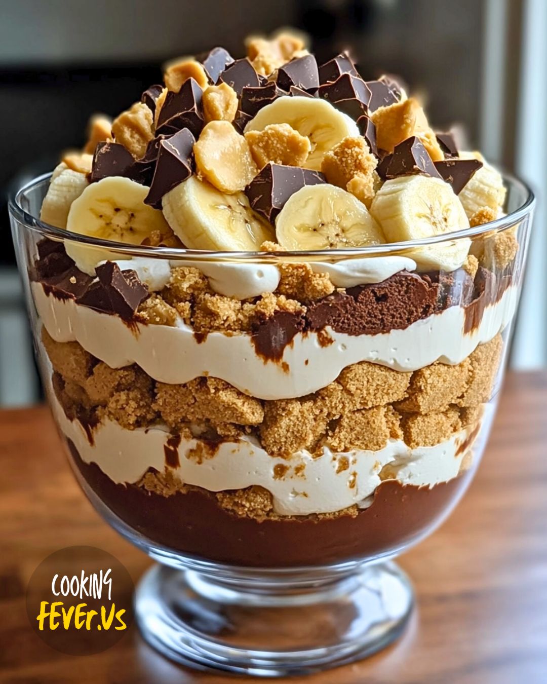 Chocolate-Banana Cream Trifle Recipe