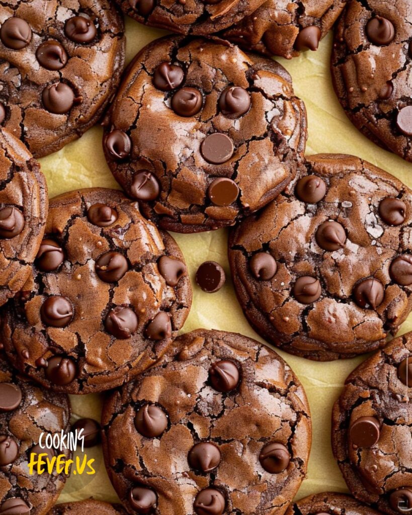 Making Chocolate Brownie Cookies