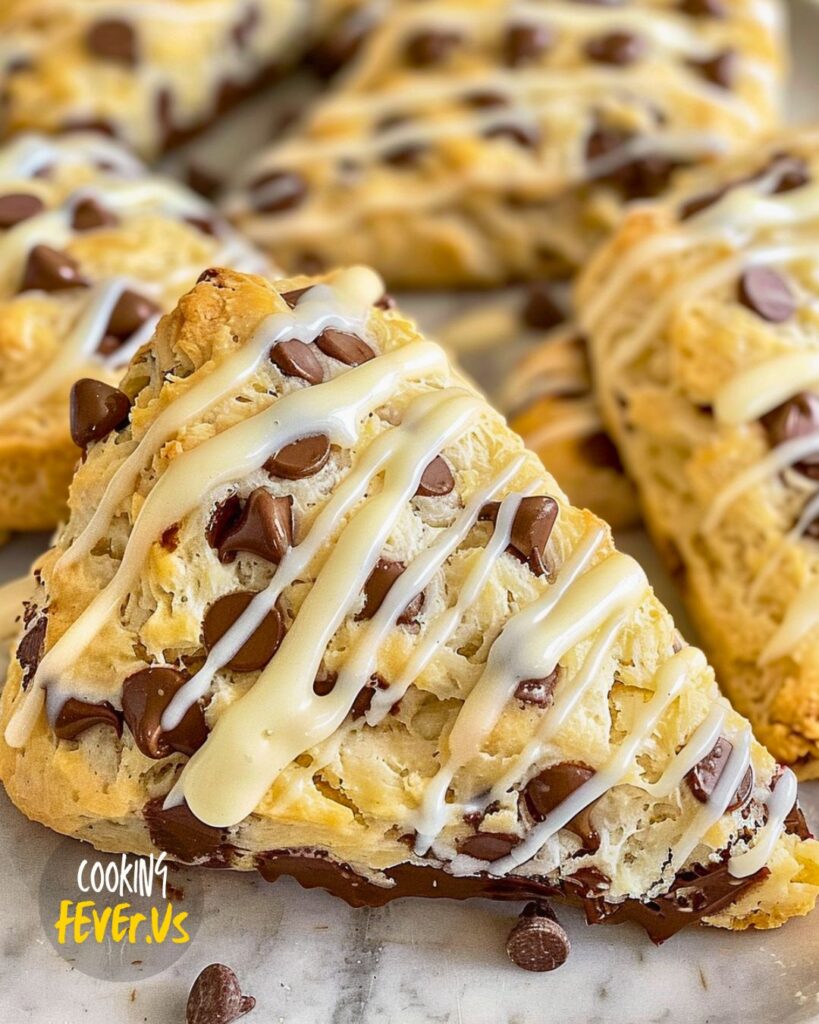 Making Chocolate Chip Scones