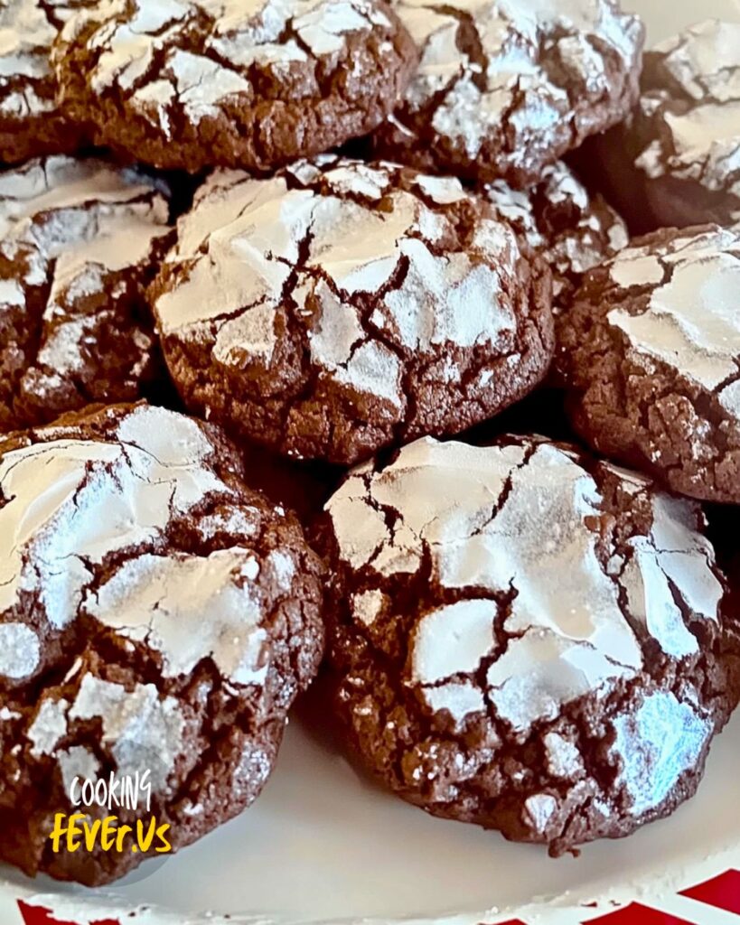 Chocolate Crinkle Cookies Recipe