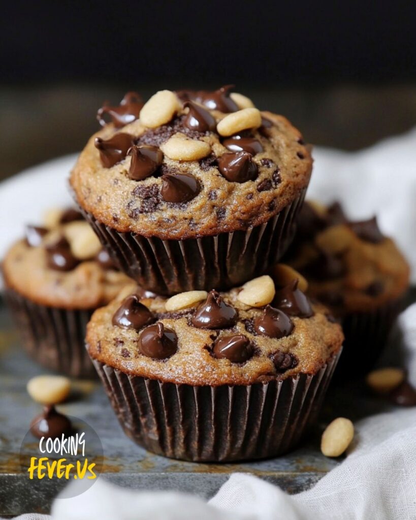 Chocolate-Filled Banana Muffins Recipe