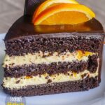 Chocolate Orange Cheesecake Layer Cake Recipe