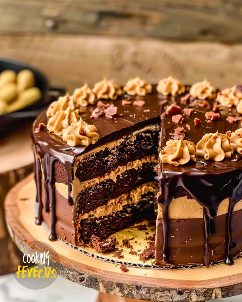 Chocolate Peanut Butter Cake Recipe