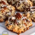 Chocolate Pecan Coconut Cookies Recipe