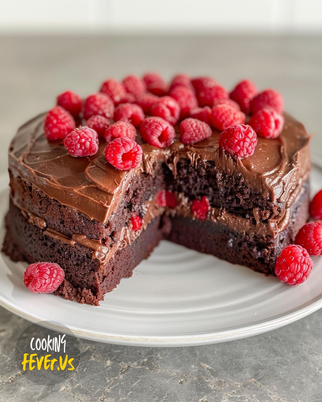 Chocolate Raspberry Cake