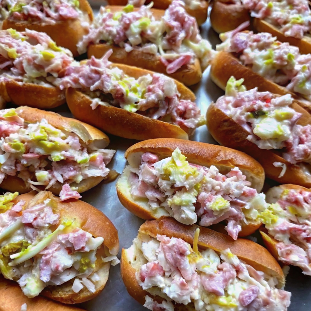 Chopped Italian Finger Sandwiches Recipe