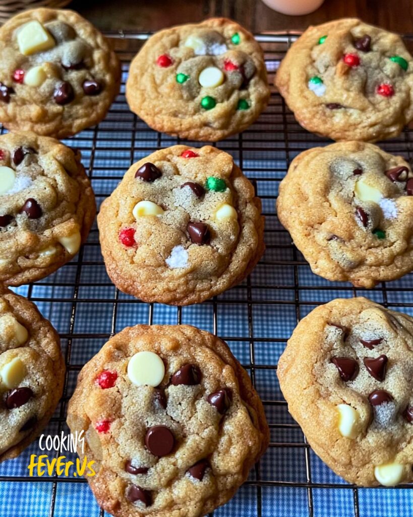 Making Christmas Chocolate Chip Cookies