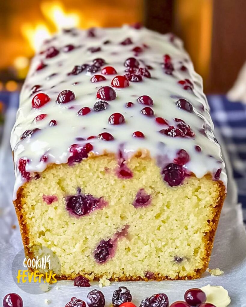 Christmas Cranberry Pound Cake Recipe