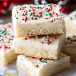 Christmas Sugar Cookie Bars Recipe