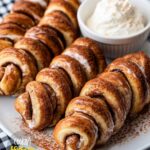 Cinnamon Roll Bread Twists Recipe