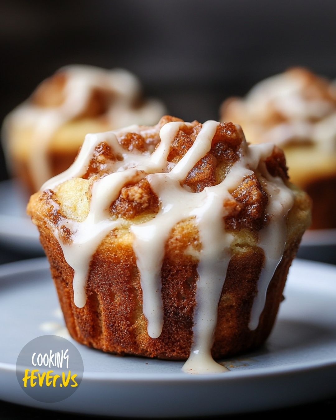 Cinnamon Roll Breakfast Muffins Recipe