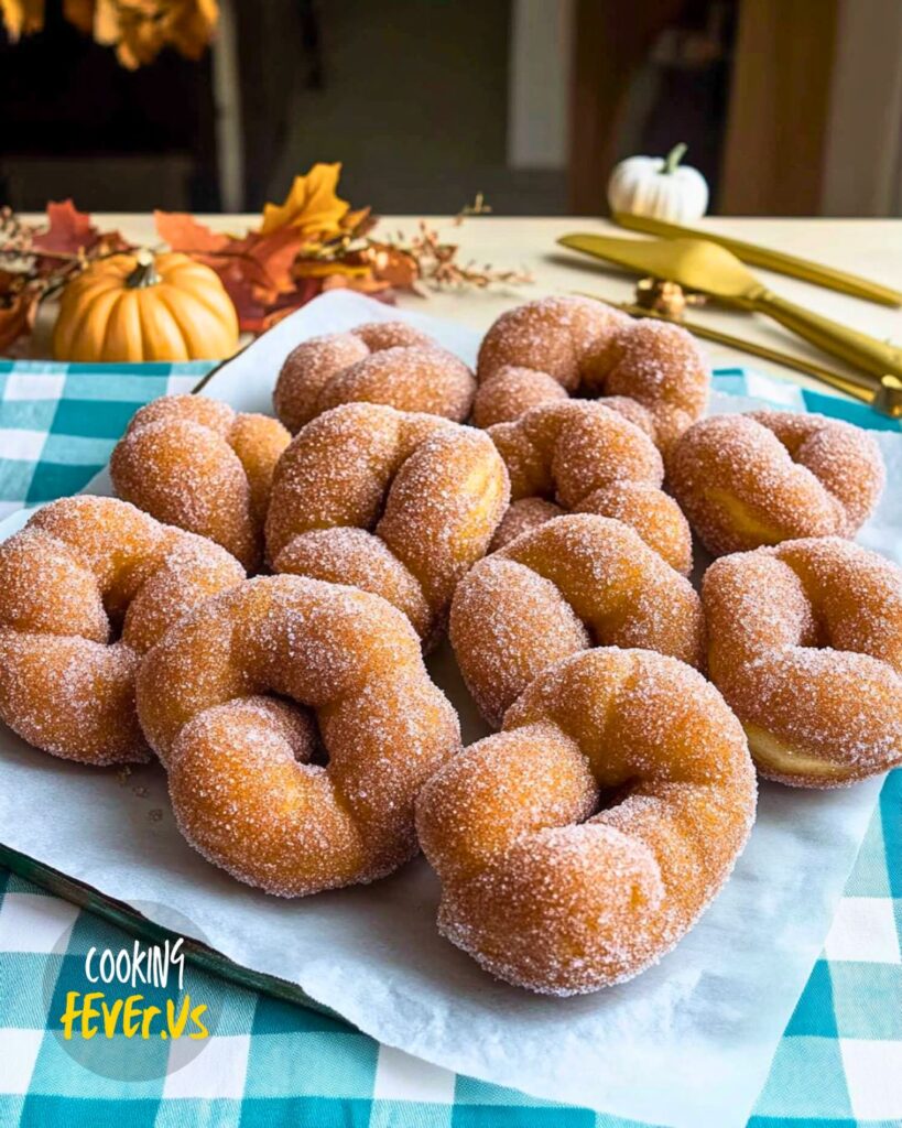 Cinnamon Sugar Twist Doughnuts Recipe