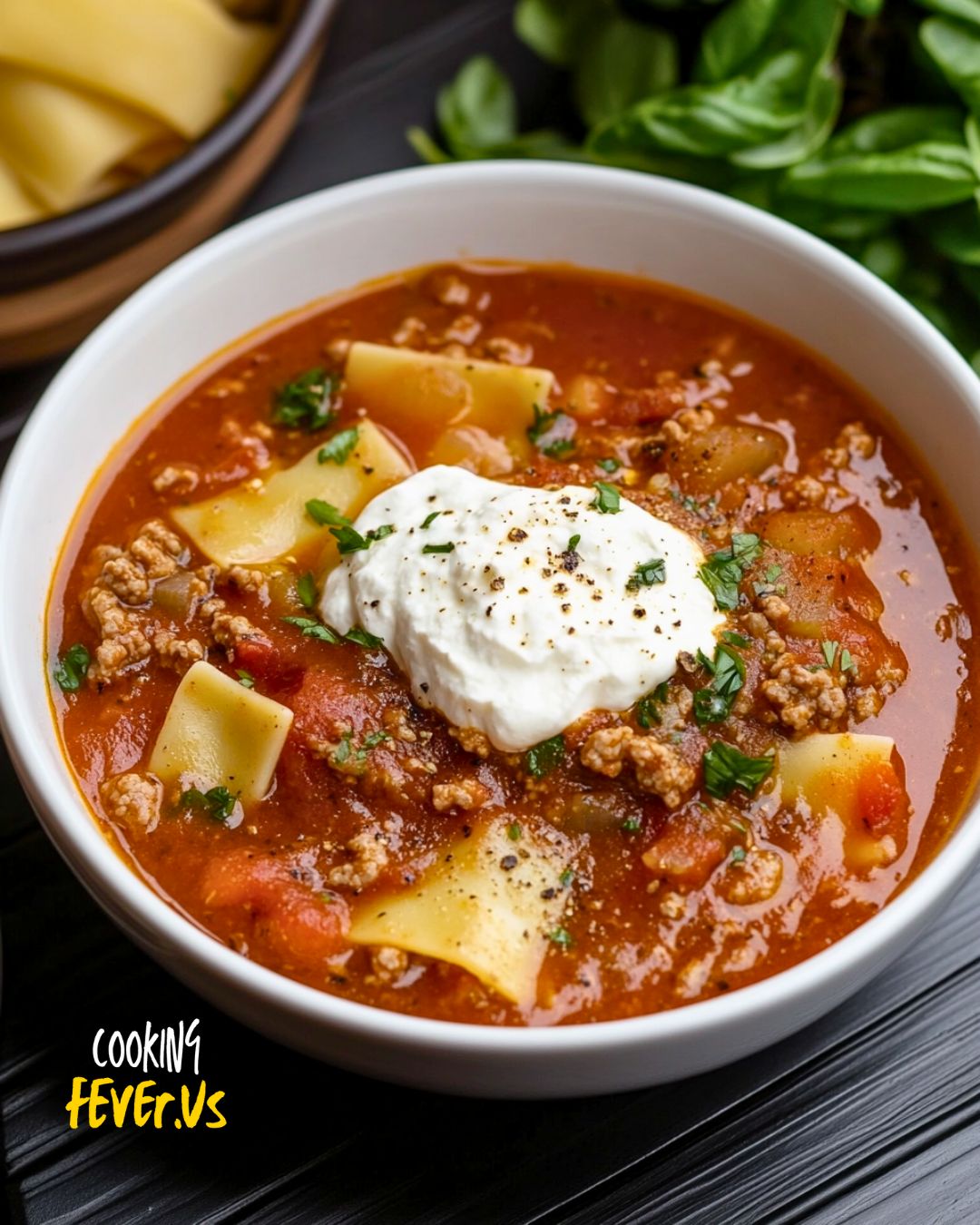 Classic Lasagna Soup Recipe