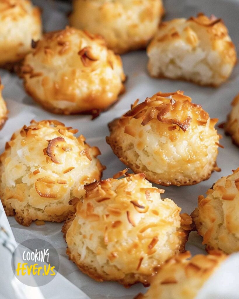 Making Coconut Macaroons