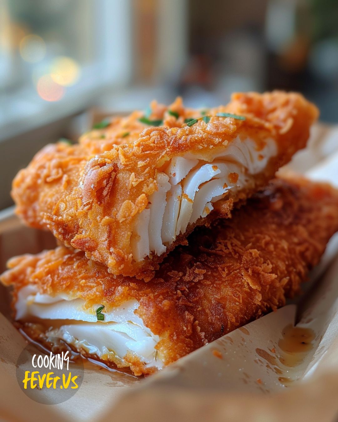 Copycat Captain D’s Crunchy Battered Fish