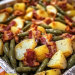 Country Ranch Green Beans 'n Potatoes with Bacon Recipe