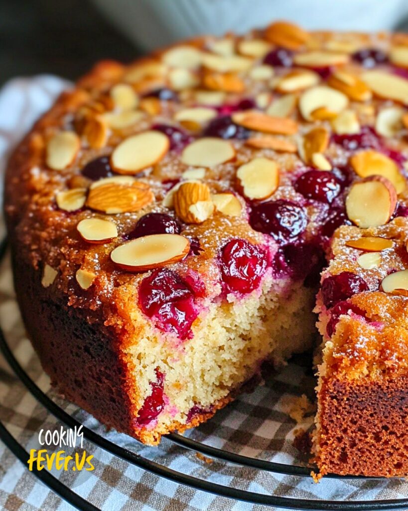 Cranberry Almond Cake Recipe