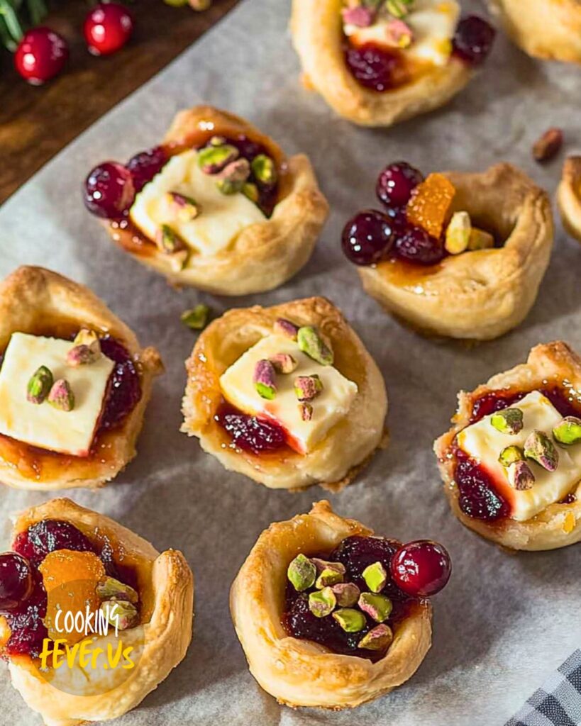 Cranberry Brie Bites Recipe