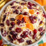 Preparing Cranberry Cream Cheese Spread