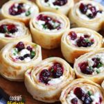 Cranberry Feta Pinwheels With Cream Cheese Recipe