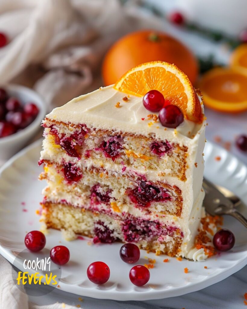 Cranberry Orange Cake Recipe